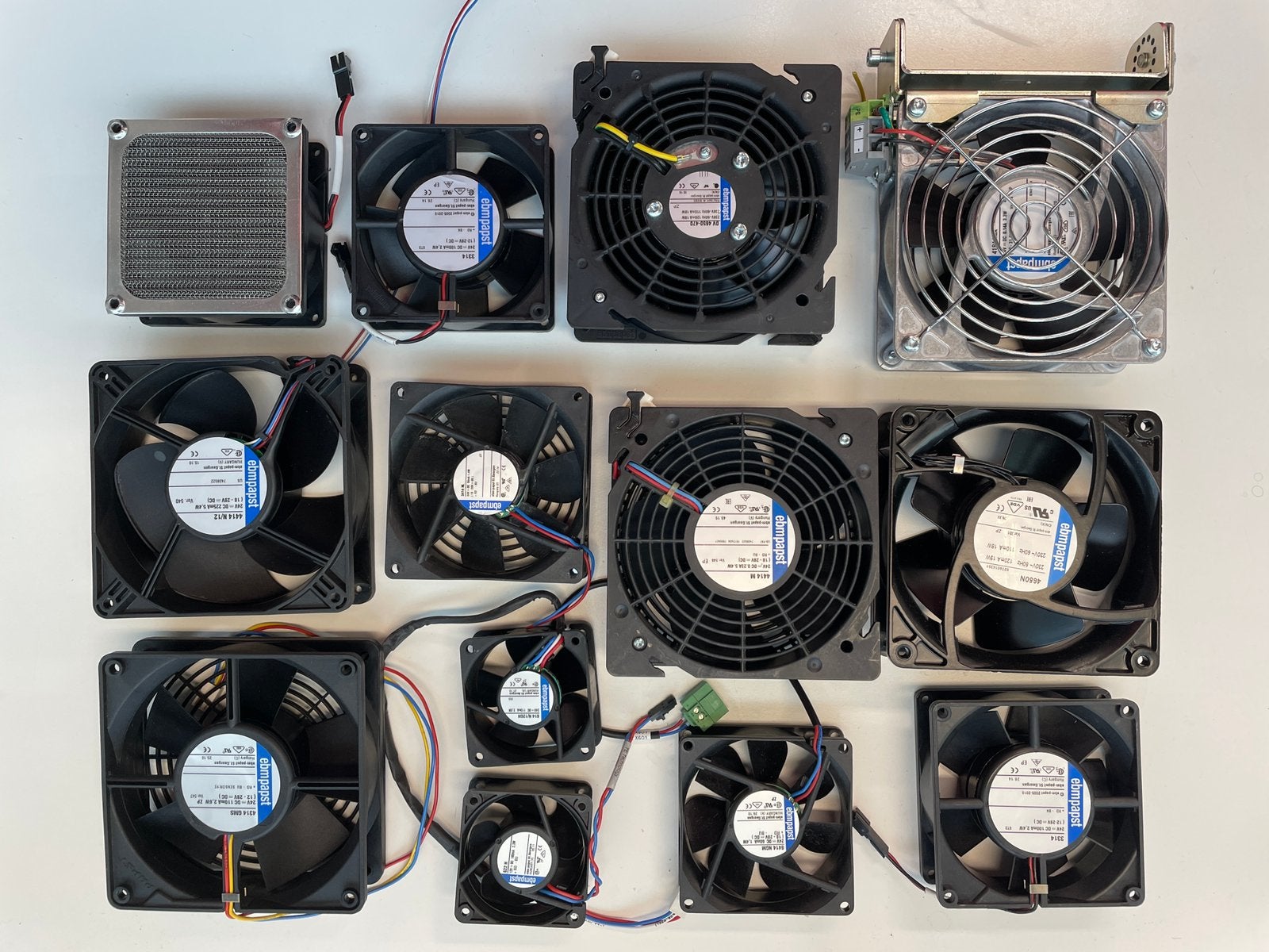 Diverse koelventilatoren cooling fans ventilator, Ophalen of Verzenden, Gebruikt