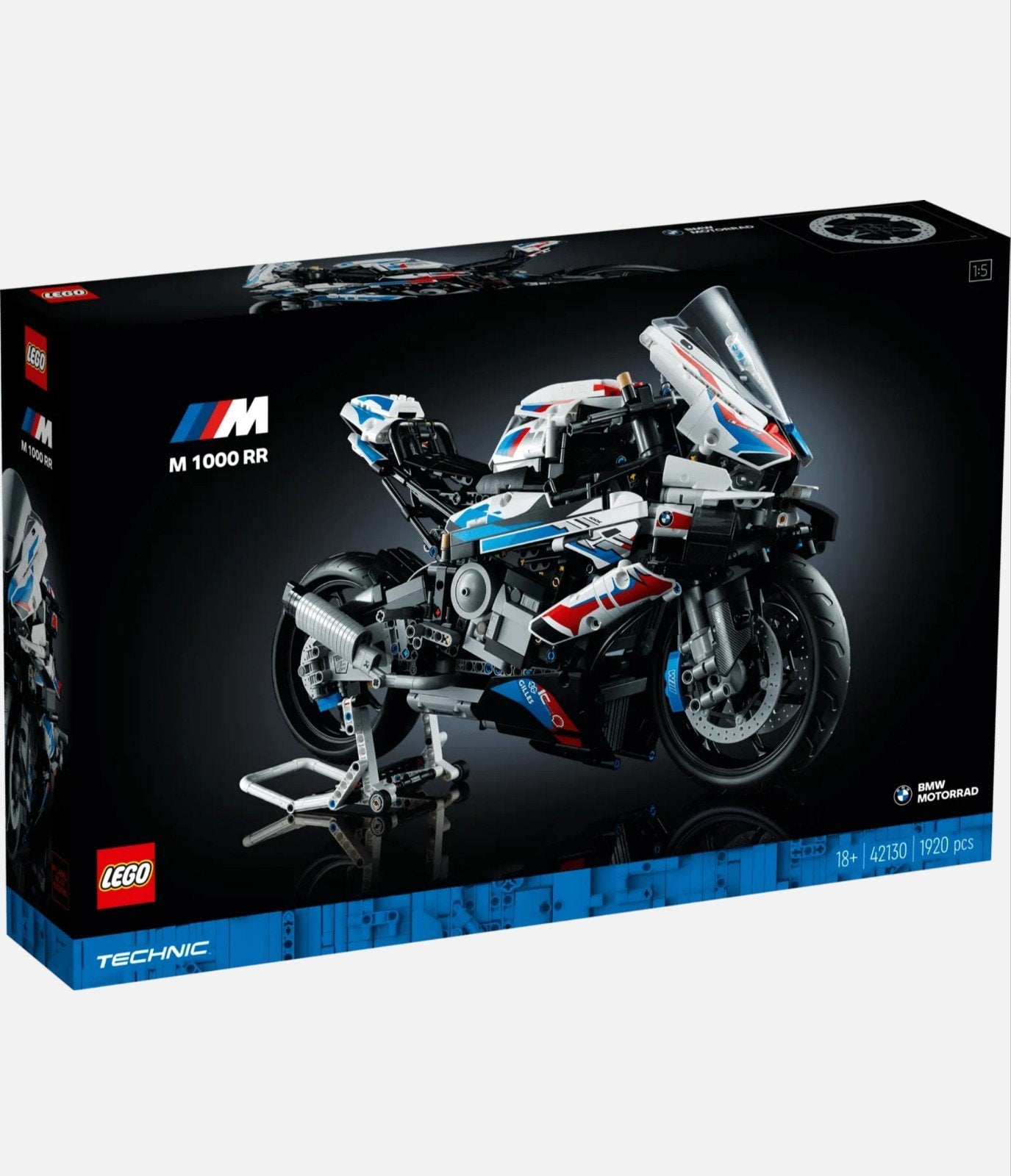 Lego technic bmw motor, Ophalen of Verzenden, Zo goed als nieuw