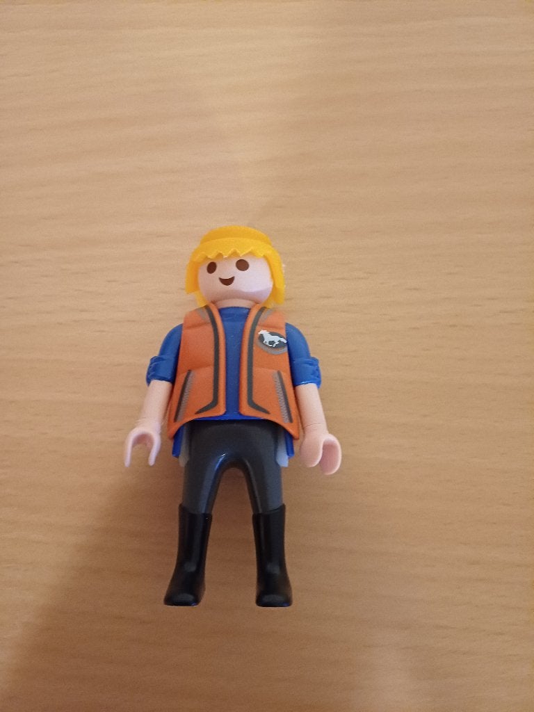 Playmobile paardenverzorger., Kinderen en Baby's, Ophalen of Verzenden, Zo goed als nieuw, Losse onderdelen, Figuren