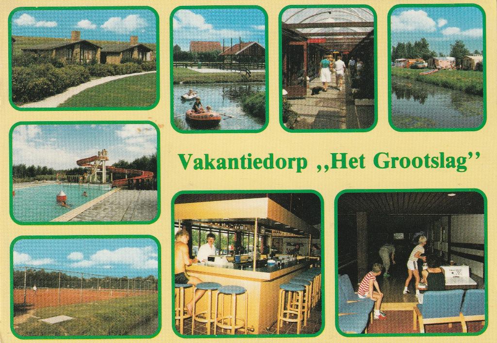 Andijk Vakantiedorp Het Grootslag 1988, Ophalen of Verzenden, 1980 tot heden, Gelopen, Noord-Holland