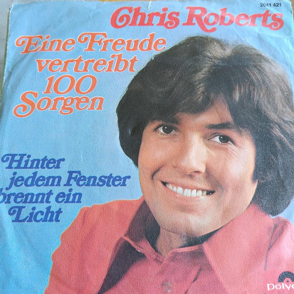 Chris Roberts - Eine Freude vertreibt 100 Sorgen (Single), Ophalen of Verzenden, Gebruikt, Pop