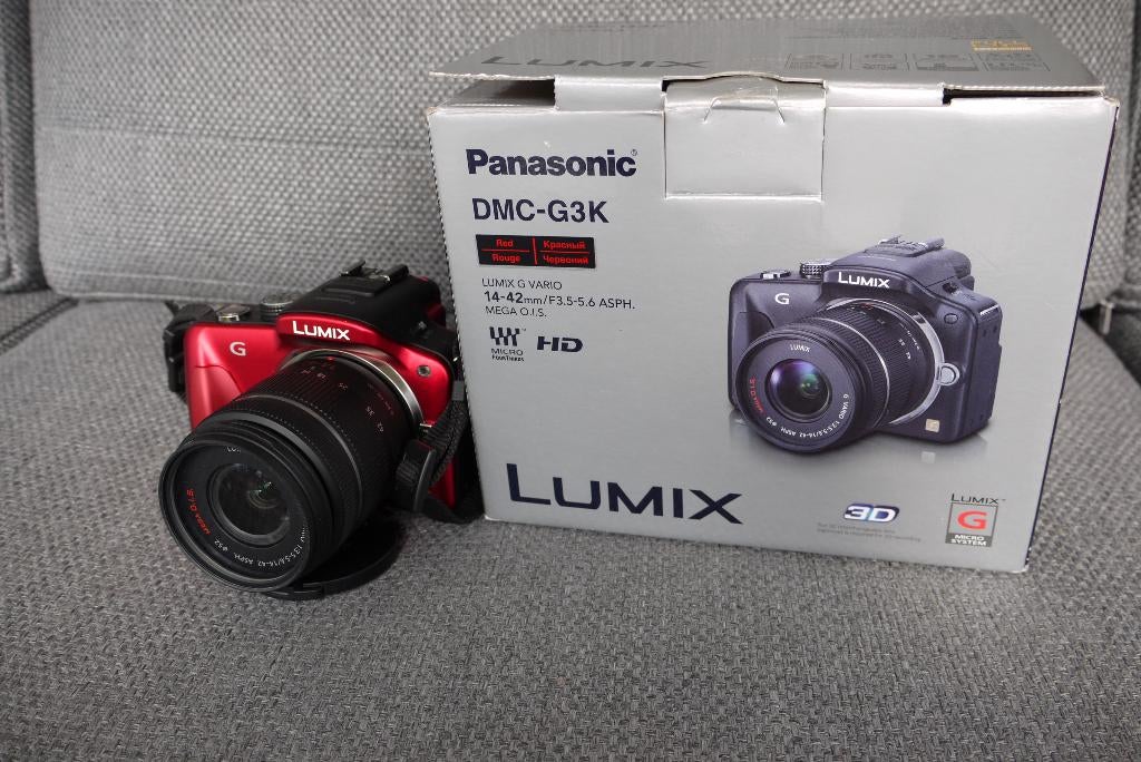Panasonic Lumix DMC G3 met lens, Verzenden, Compact, Zo goed als nieuw, 16 Megapixel