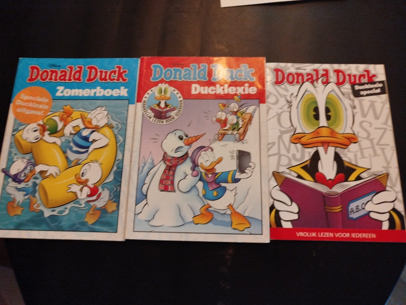 Donald Duck Ducklexie 3-delig/ makkelijk lezen, Boeken, Gelezen, Europa, Ophalen of Verzenden, Meerdere comics