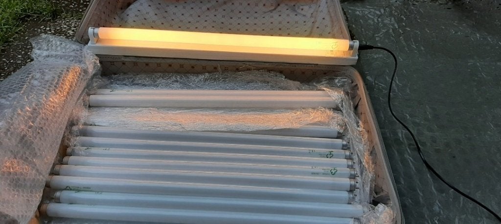 Partijen OSRAM L18w 840 en 830 Buis Lampen., Ophalen, Gebruikt, Overige stijlen, Overige fittingen