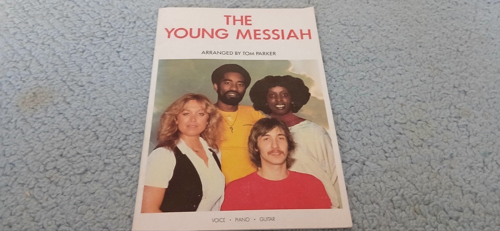 Bladmuziek the young messiah arranged by Tom Parker, Gebruikt, Gitaar, Ophalen of Verzenden, Religie en Gospel