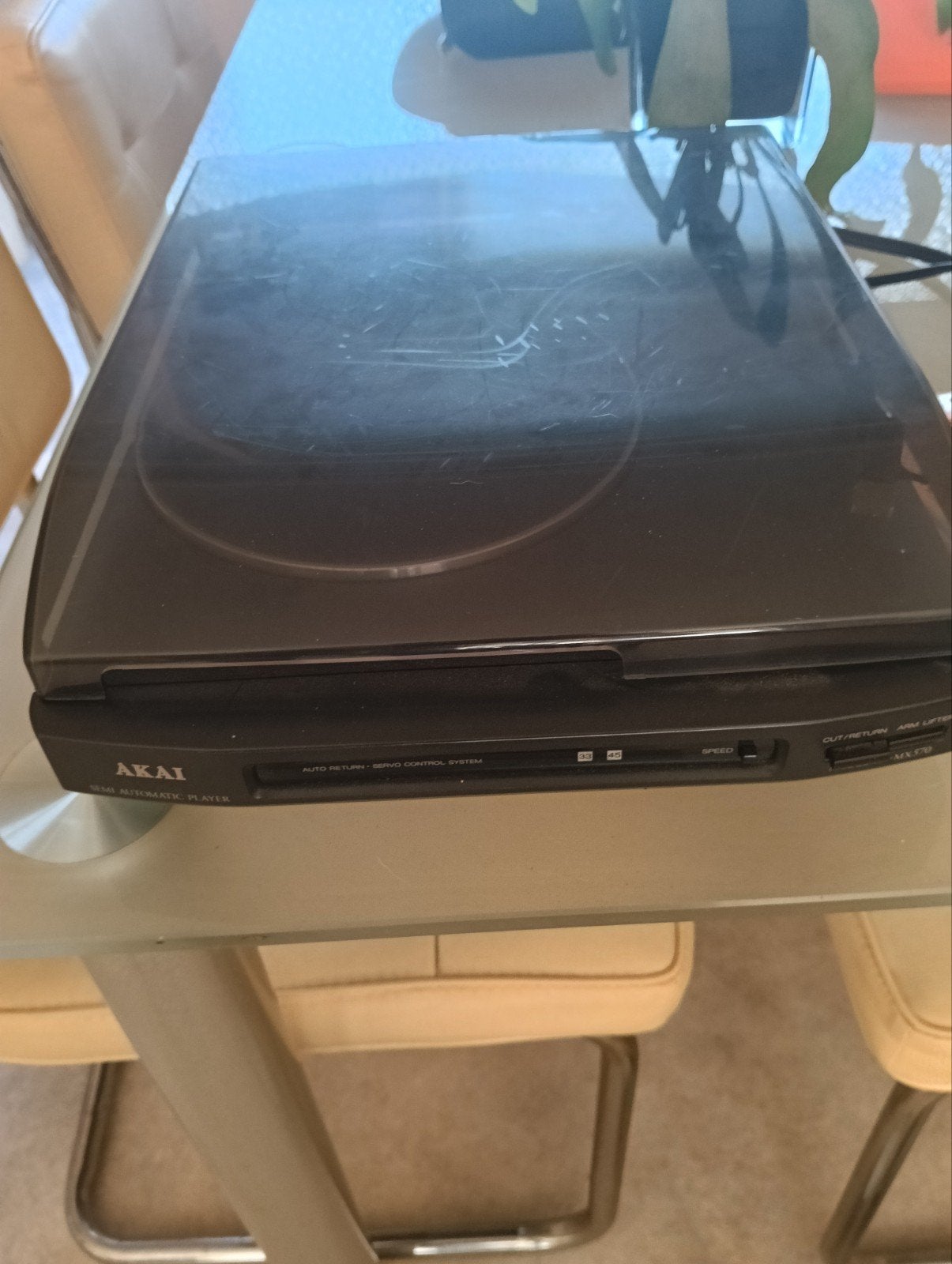 Akai platenspeler - Werkt goed, Audio, Tv en Foto, Platenspelers, Ophalen of Verzenden, Gebruikt, Platenspeler, Akai