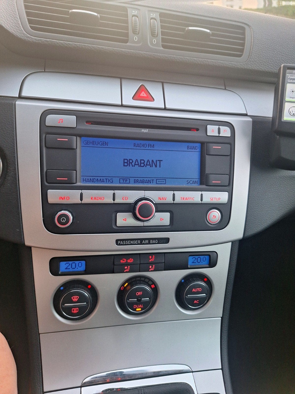 Volkswagen Passat 1.8 Tfsi 118KW 2009 Bruin, Auto's, Stof, Zwart, 4 cilinders, Bruin