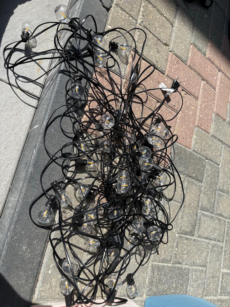 Slingerlampen voor binnen en buiten - Feestverlichting, Ophalen, Kunststof, Gebruikt, Overige typen