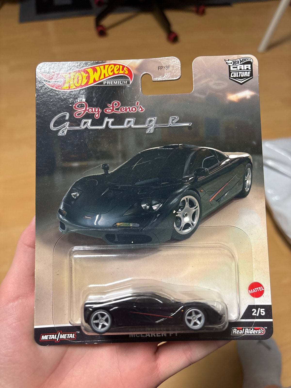 Hot Wheels Premium McLaren F1 - Jay Leno's Garage, Ophalen of Verzenden, Nieuw