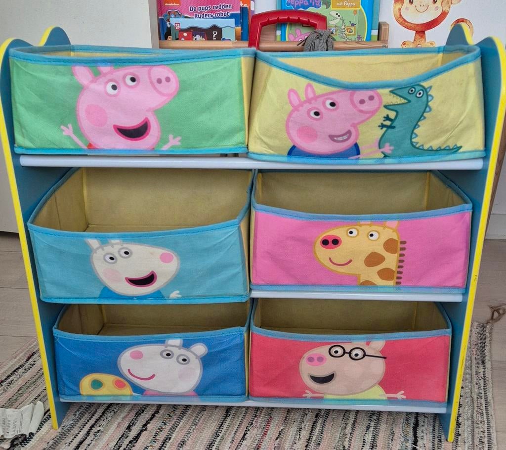 Peppa pig kastje, Kinderen en Baby's, Kinderkamer | Commodes en Kasten, Ophalen, Minder dan 50 cm, Minder dan 75 cm, Minder dan 90 cm