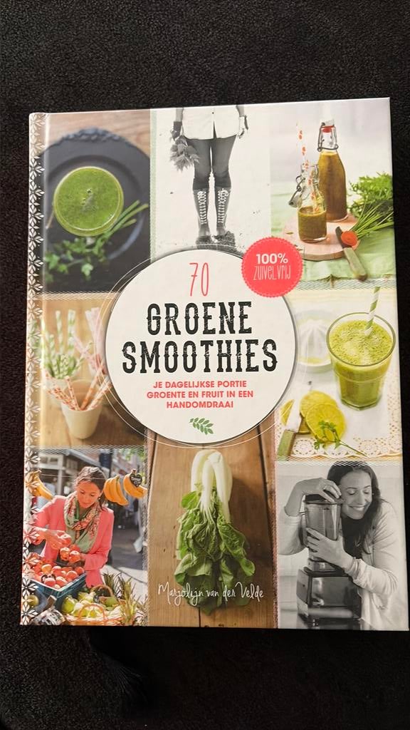 70 groene smoothies, zuivelvrij, Ophalen of Verzenden, Zo goed als nieuw