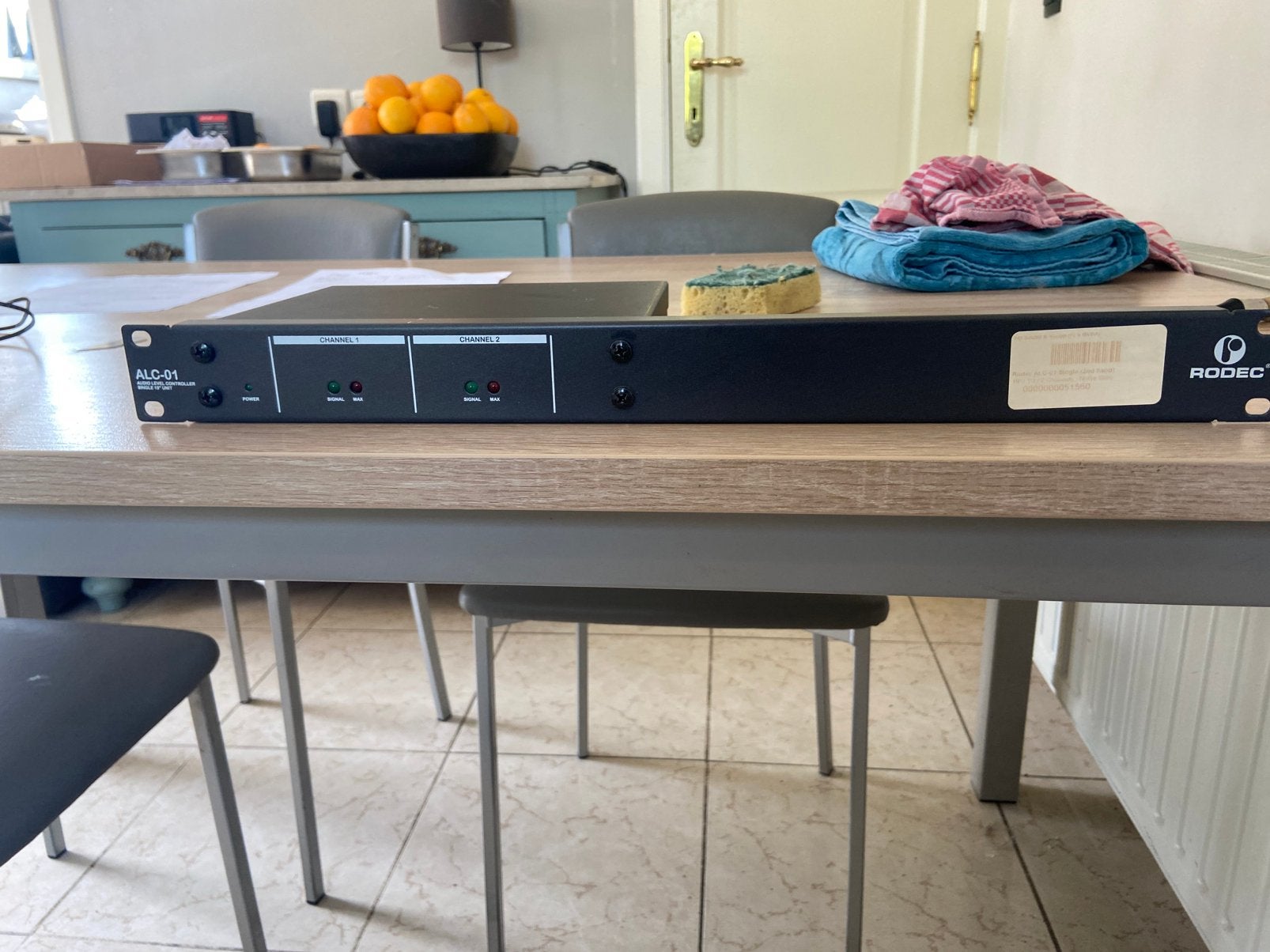 Rodec ALC-01 audio Limiter 19 inch Rack, Ophalen of Verzenden, Zo goed als nieuw