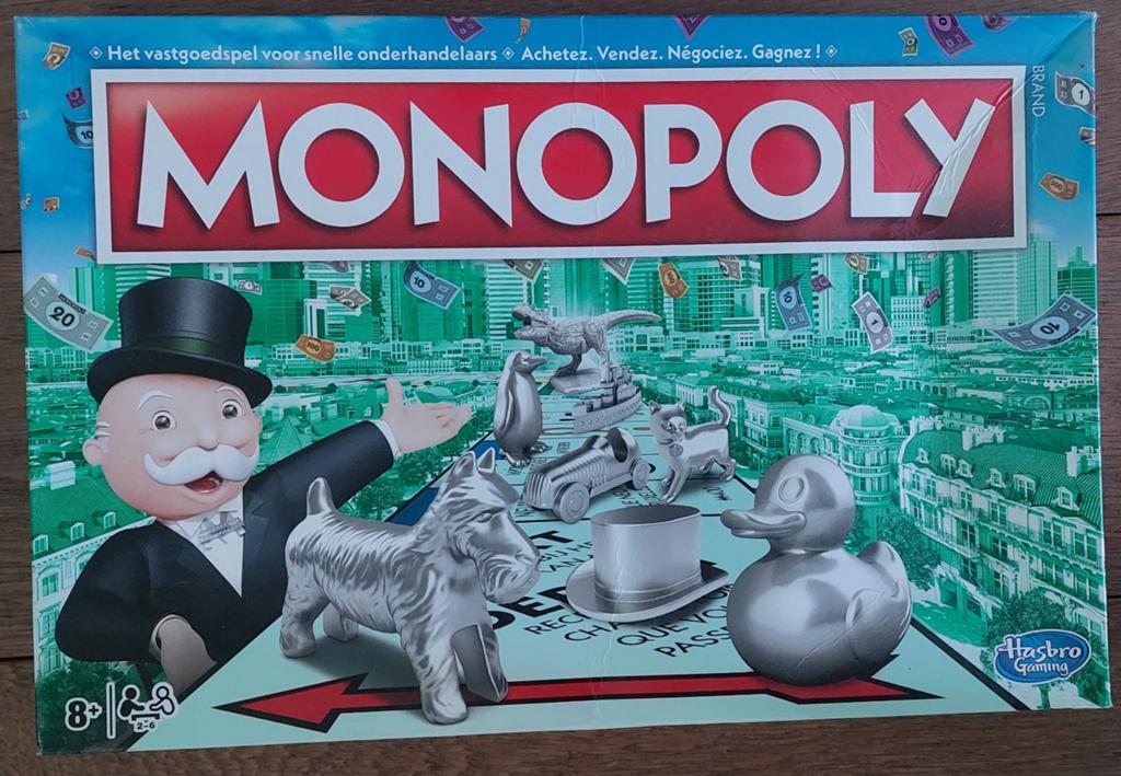 Monopoly Bordspel - Zo goed als nieuw, Hobby en Vrije tijd, Gezelschapsspellen | Bordspellen, Vijf spelers of meer, Ophalen of Verzenden
