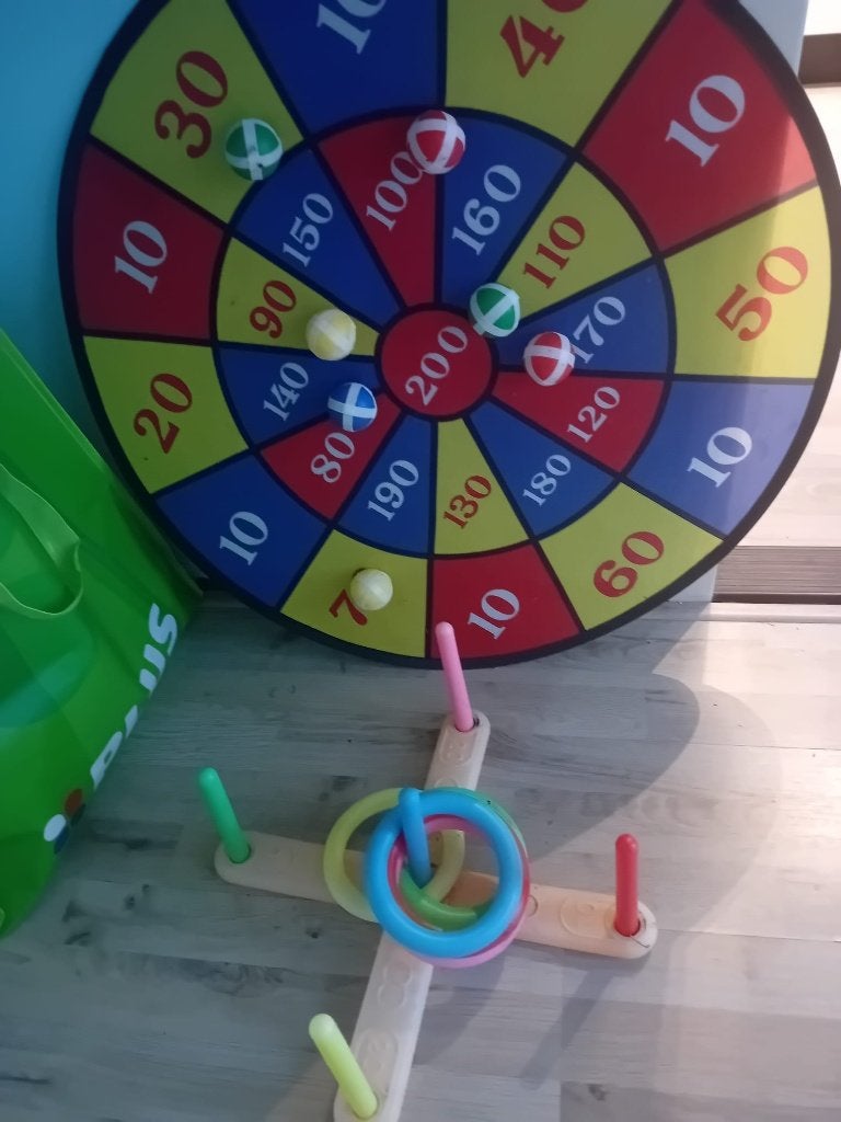 Buiten speelgoed, Ophalen, Gebruikt