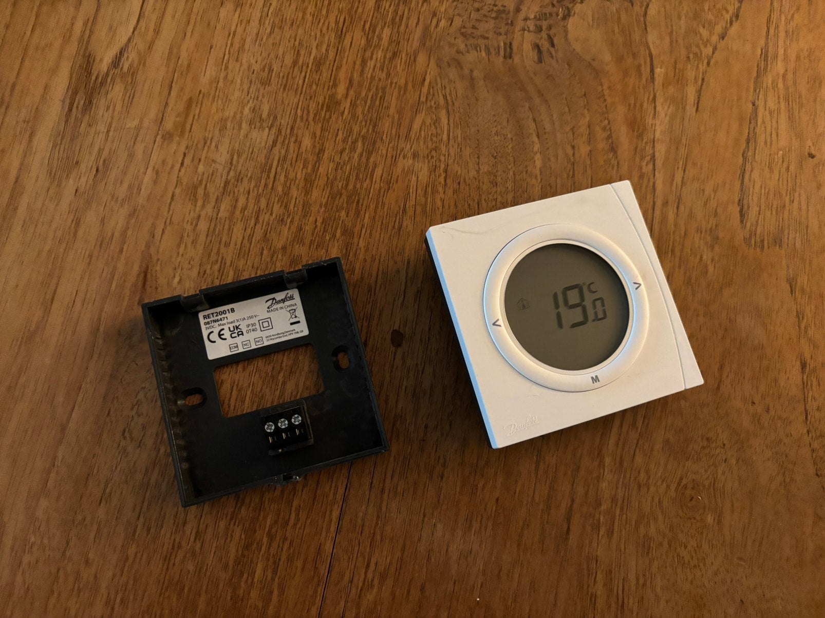 Danfoss R2001B thermostaat, Ophalen of Verzenden, Slimme thermostaat