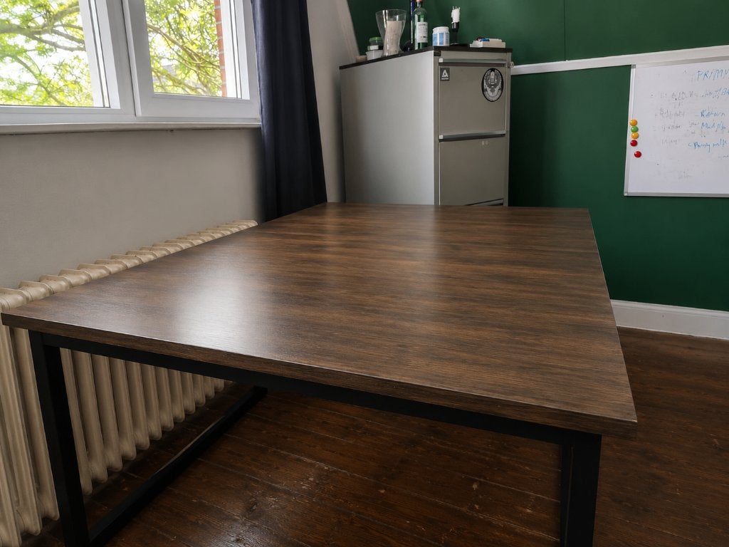 Tafel, Eikenhout, Zo goed als nieuw, 150 tot 200 cm, Rechthoekig