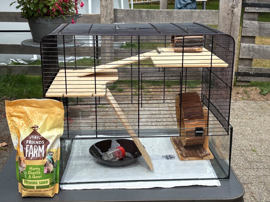 Hamsterkooi voor Russische dwerghamster, Dieren en Toebehoren, Ophalen, Gebruikt, Overige typen
