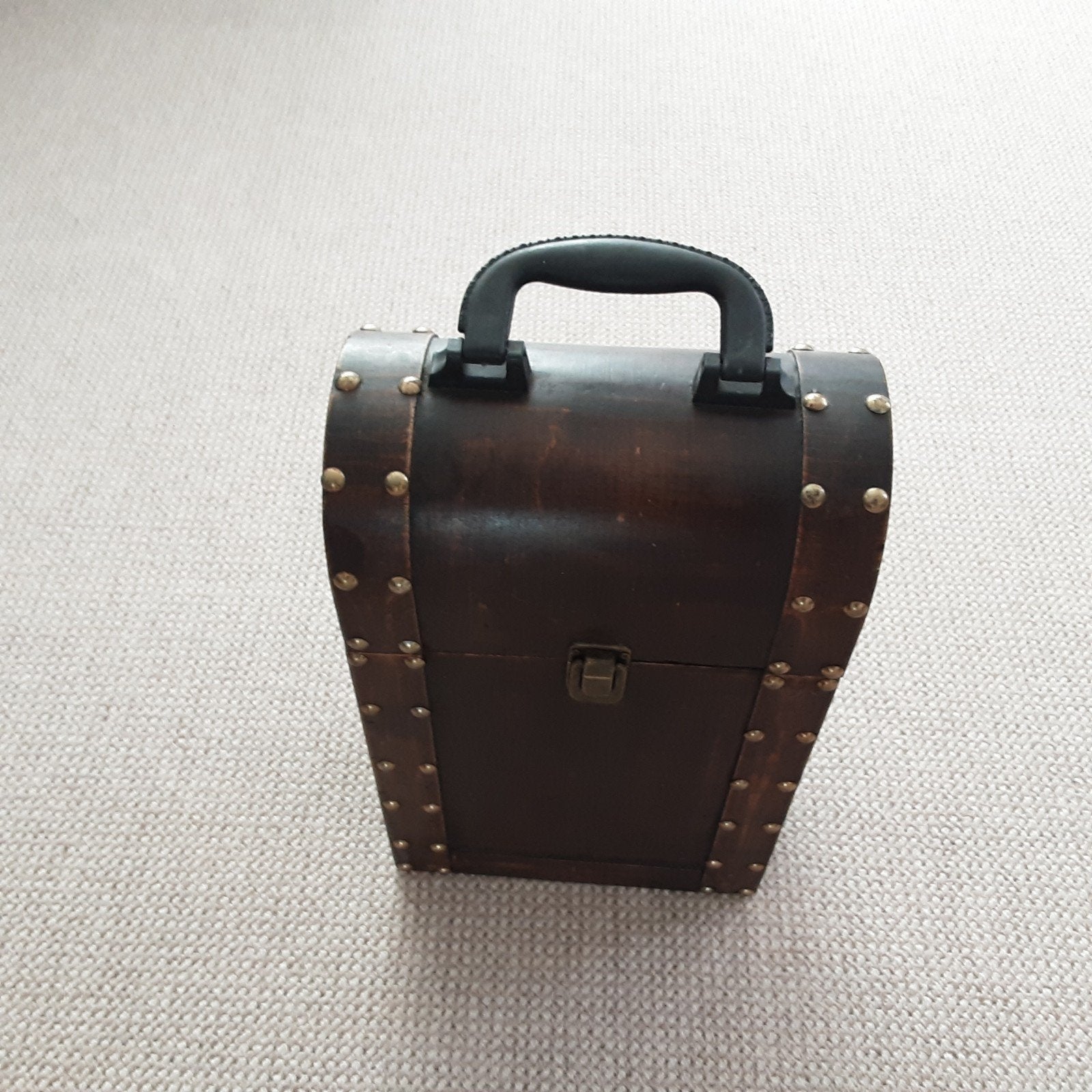 Houten wijnkoffer voor 2 flessen - Vintage stijl, Ophalen of Verzenden, Zo goed als nieuw, Minder dan 5 flessen, 5 – 50