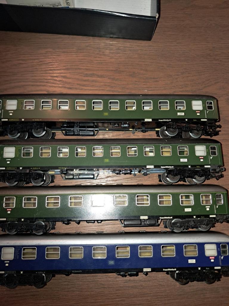 MARKLIN DB WAGONS, Hobby en Vrije tijd, Modeltreinen | H0, Ophalen of Verzenden, Wisselstroom, Wagon, Märklin