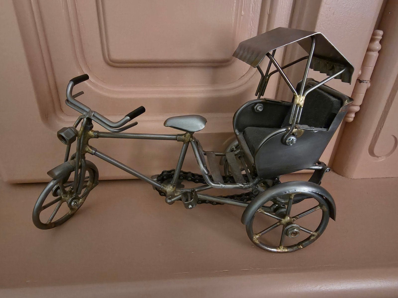 Miniatuurmodel van een Aziatische riksja (betjak), Ophalen of Verzenden