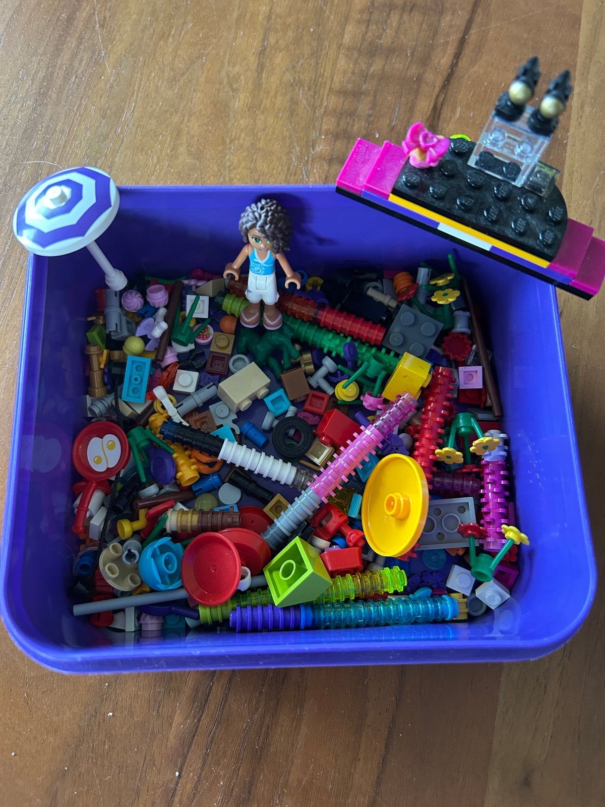 Grote partij LEGO Friends en diverse losse stenen, Ophalen, Inclusief minifiguren, Gebruikt, Lego