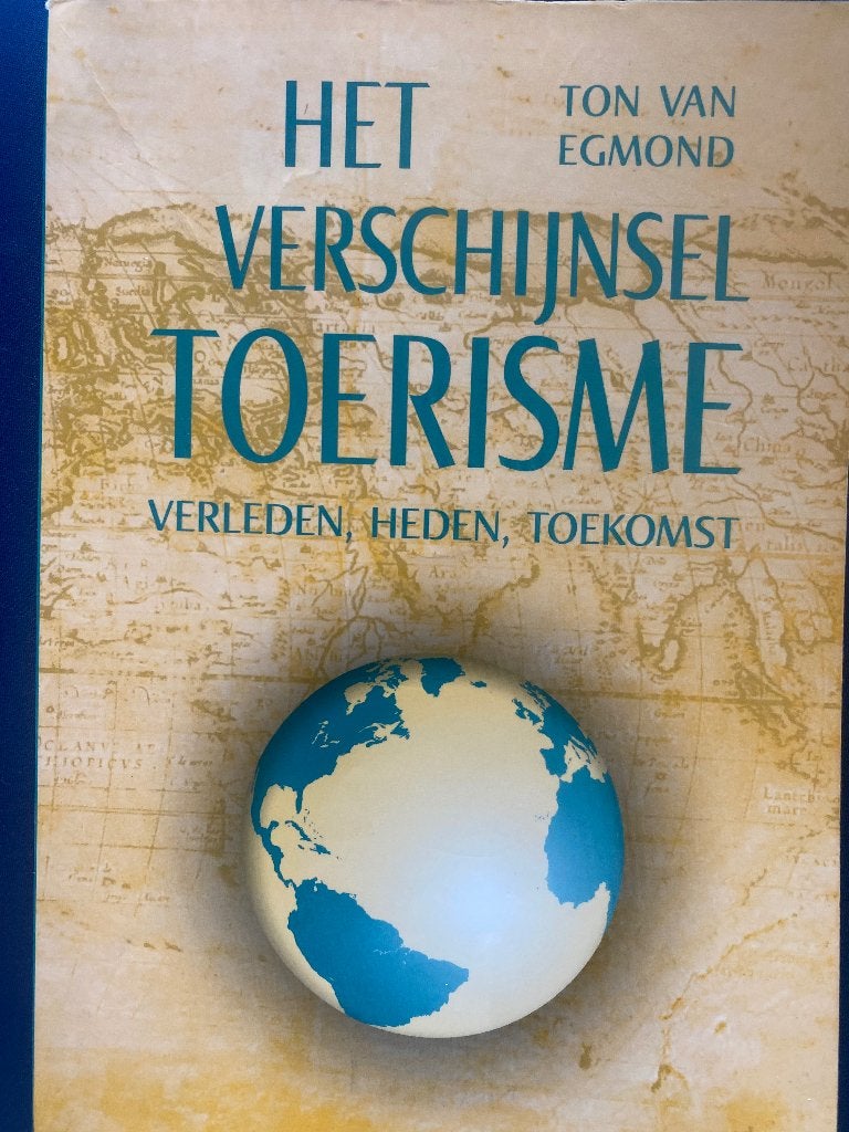 Boek Het verschijnsel toerisme, Gelezen, Edu Actief, Gamma, HBO