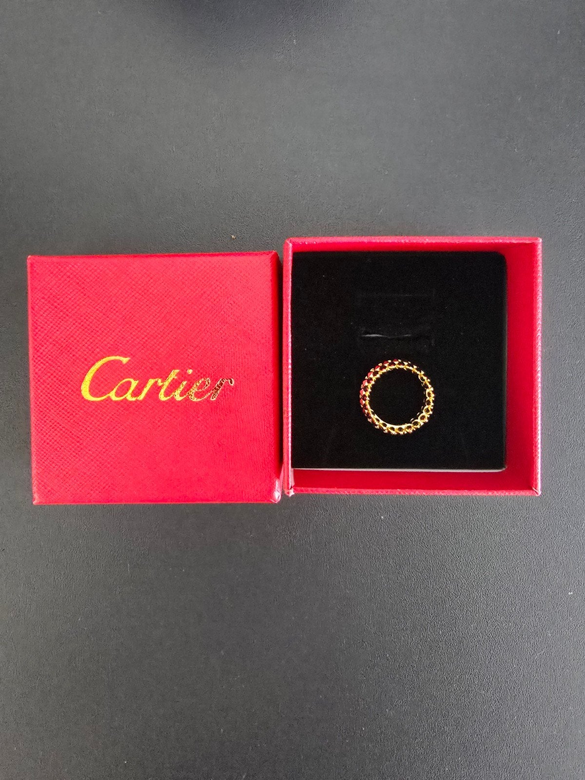 Cartier ring, Ophalen of Verzenden, Nieuw, Overige materialen, Overige merken