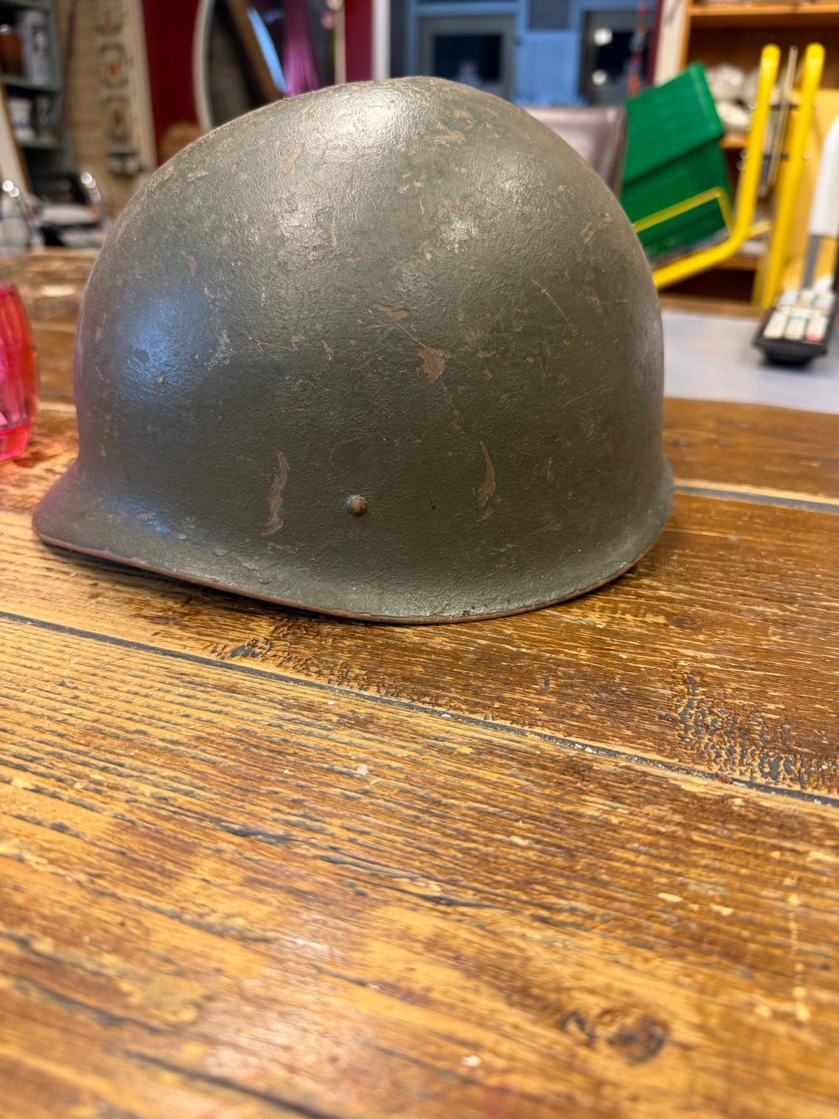 Oude antieke legerhelm (zonder binnenwerk), Verzamelen, Overige gebieden, Ophalen of Verzenden, Nvt, Nvt