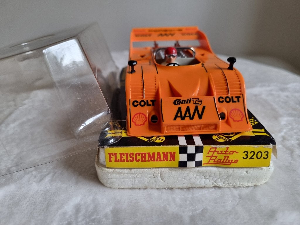 Fleischmann 3203 Porsche Can Am 917-10 oranje, NIEUW met OVP, Verzenden, Nieuw, Elektrisch, Fleischmann