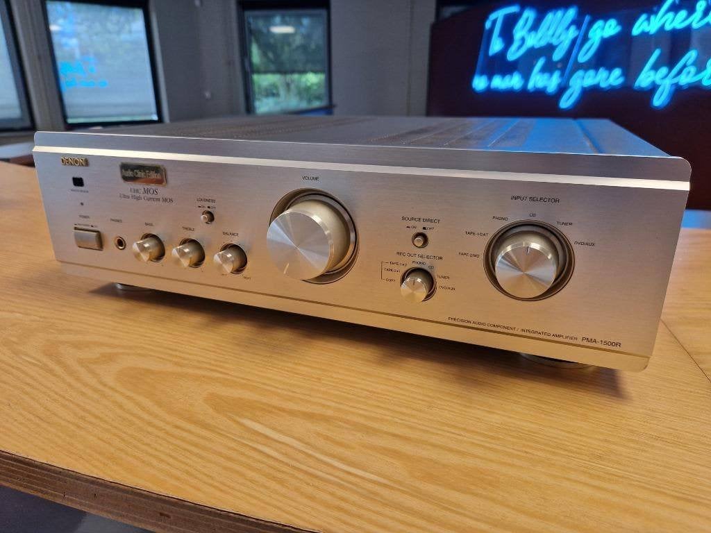 Denon PMA-1500R Audio Clinic Edition + remote, Denon, Refurbished, Ophalen of Verzenden, 60 tot 120 watt