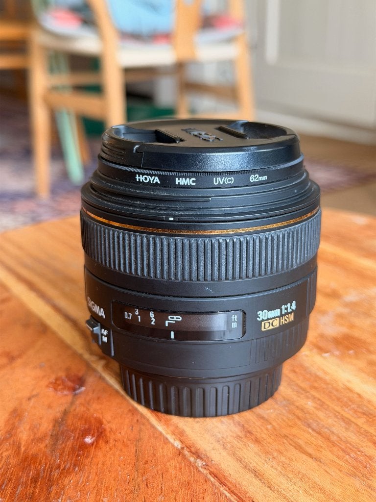 Sigma 30mm f/1.4 EX DC HSM, Canon EF, Audio, Tv en Foto, Fotografie | Lenzen en Objectieven, 30 mm, Gebruikt, Sigma, Ophalen of Verzenden