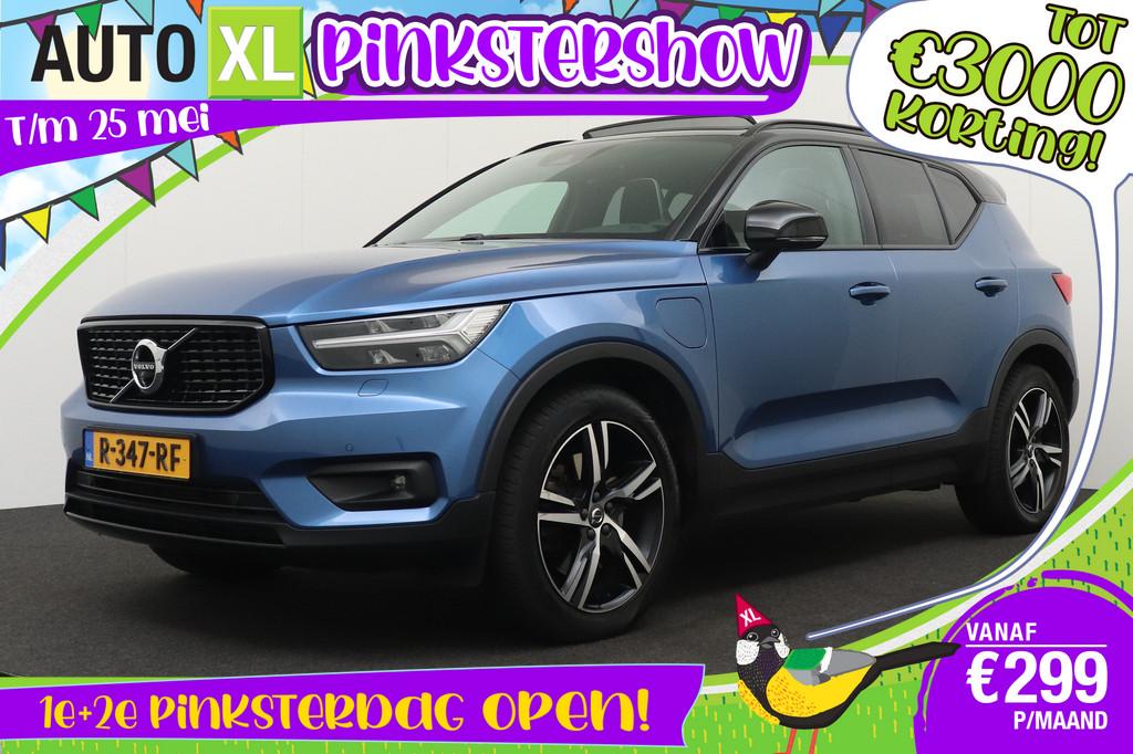 Volvo XC40 1.5 T4 PHEV R-Design Pano-dak Trekhaak Camera 19', 129 pk, Blauw, Plug-in hybride, Bedrijf