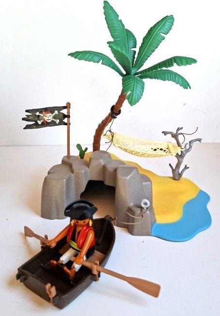 Playmobil piraten eiland, Ophalen of Verzenden, Gebruikt