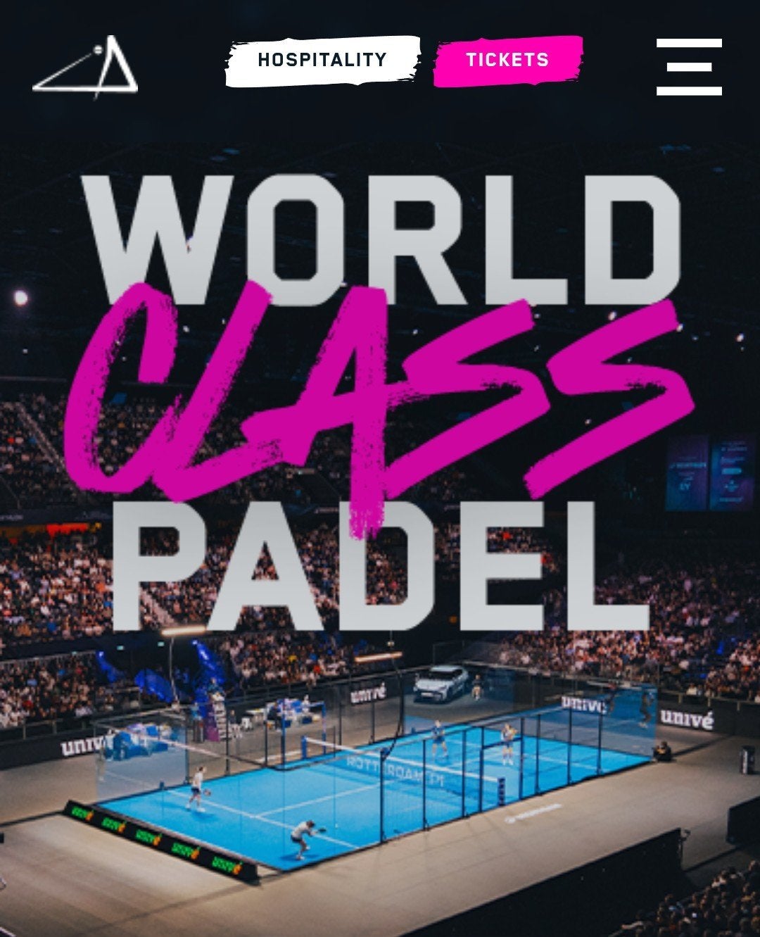 Premier padel Rotterdam 2 kaarten, Twee personen, Oktober