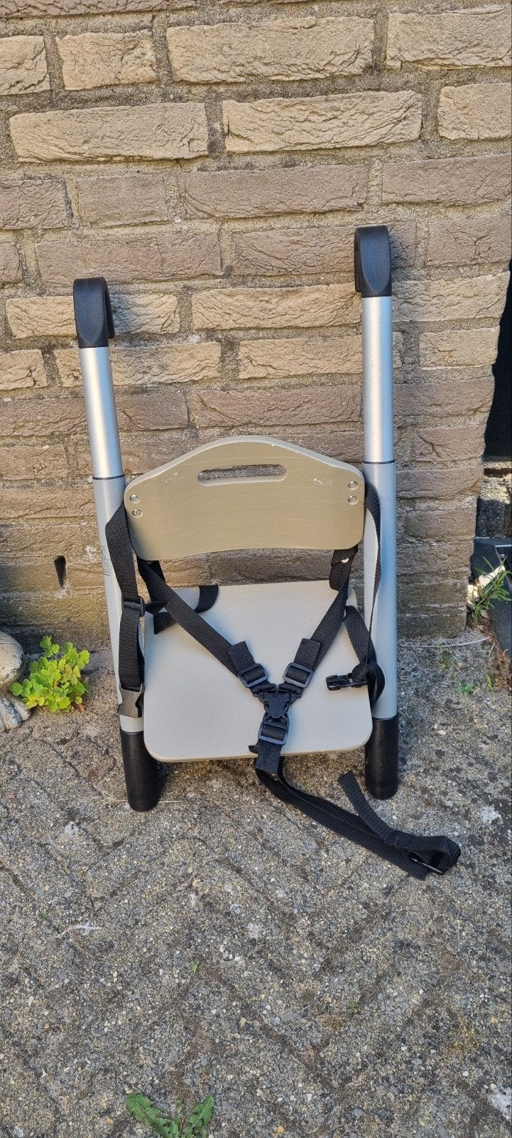 bambino draagbare kinderstoel / stoelverhoger, Ophalen, Zo goed als nieuw, Hangstoel, Gordel(s)