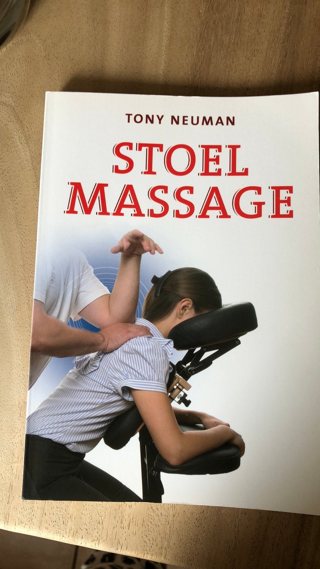 Stoelmassage boek, Ophalen of Verzenden, Zo goed als nieuw