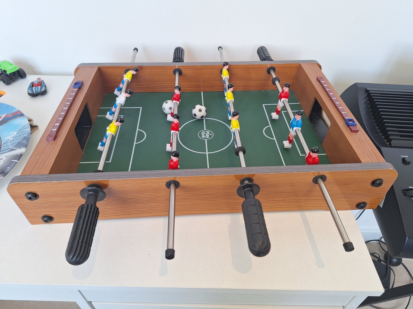 Tafelvoetbal voor kinderen tafelmodel, Ophalen, Zo goed als nieuw