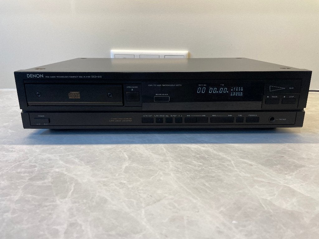 Denon DCD-610 Stereo CD-Speler – Met Super Linear Converter, Ophalen of Verzenden, Gebruikt, Overige merken
