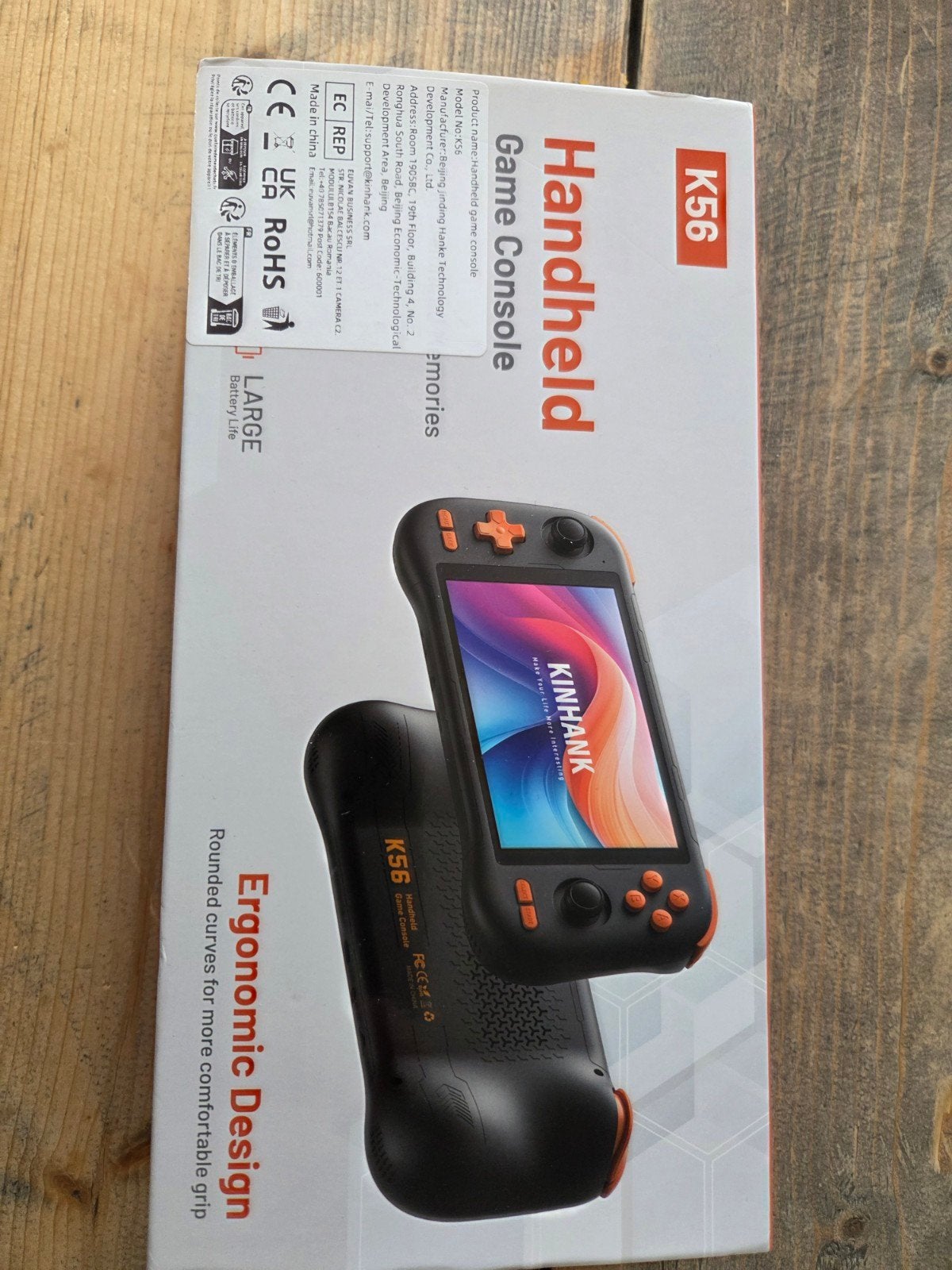 KINHANK K56 Handheld Game Console - Nieuw in doos, Ophalen of Verzenden, Overige merken, Nieuw