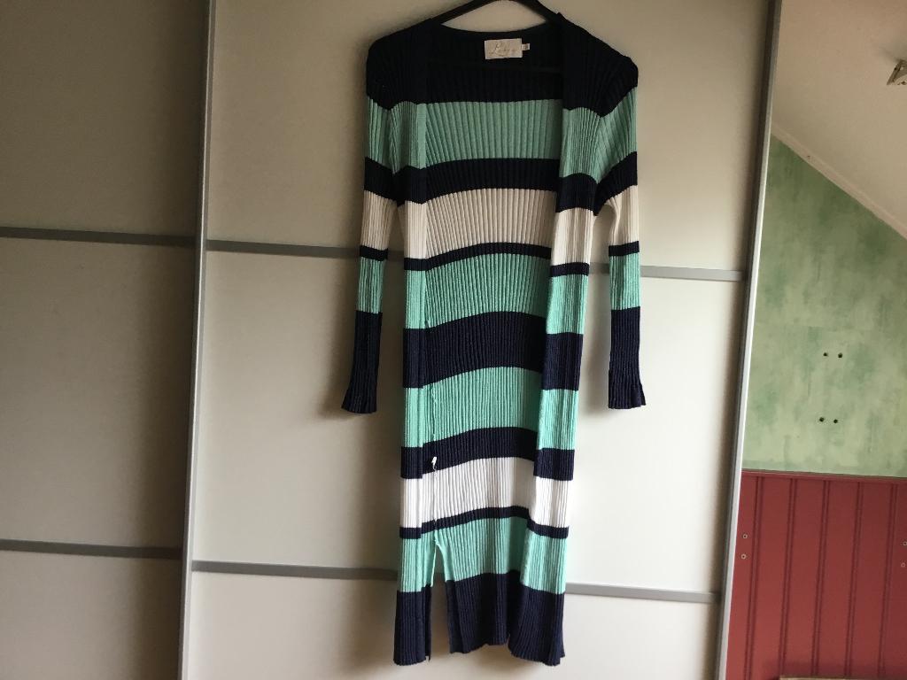 Grijs/wit/blauw vest van labee. Maat 36, Blauw, Ophalen of Verzenden, Zo goed als nieuw, Labee