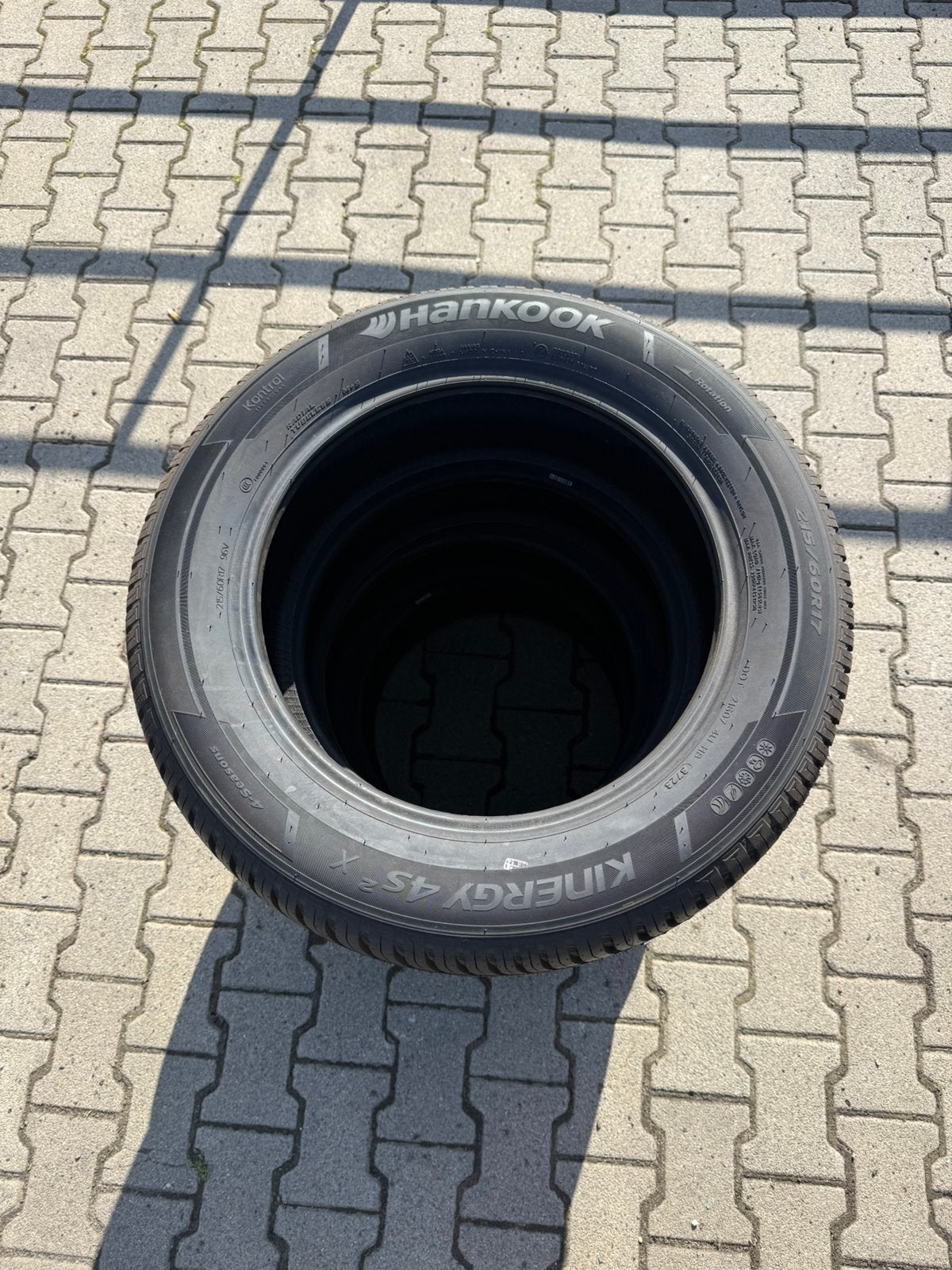 4x 215/60/17 Hankook Kinergy 4s2x nieuw, Auto-onderdelen, Banden en Velgen, Ophalen, 215 mm, Nieuw, 17 inch