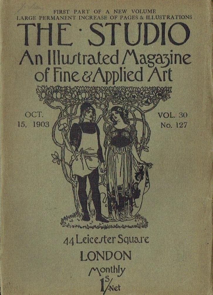 The Studio An Illustrated Magazine 1903, Verzenden, Zo goed als nieuw