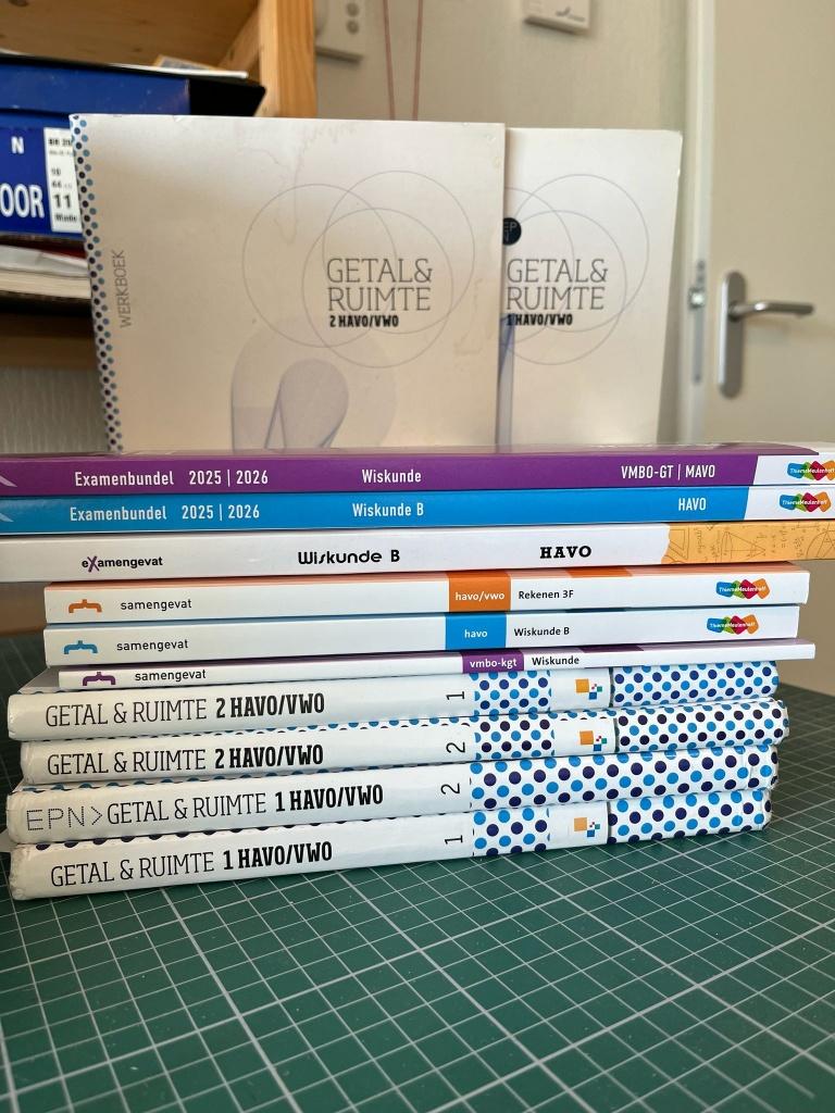 Wiskundeboeken Getal & Ruimte, Boeken, Ophalen, Diverse auteurs, HBO, Zo goed als nieuw