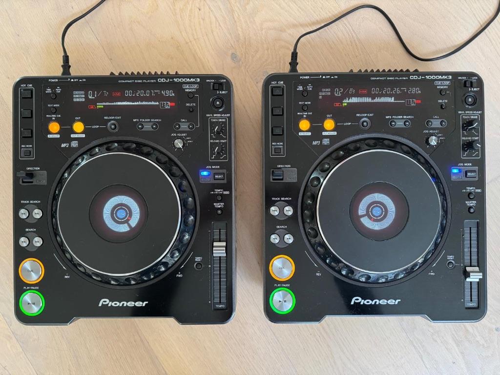2x Pioneer CDJ-1000MK3, Ophalen, Gebruikt, Dj-set, Pioneer