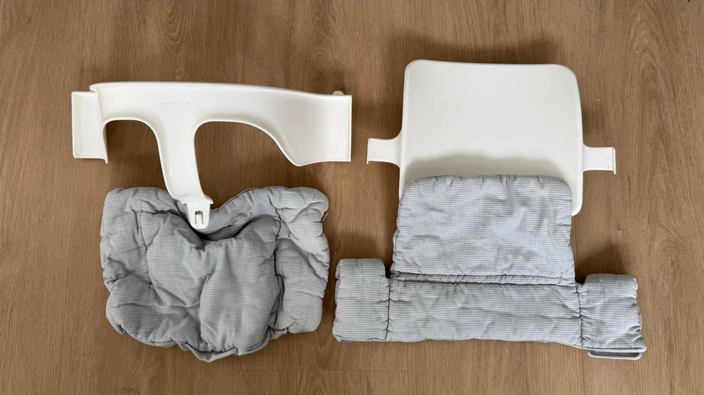 Stokke babyset inclusief kussen set, Ophalen, Gebruikt, Meegroeistoel, Stoelverkleiner