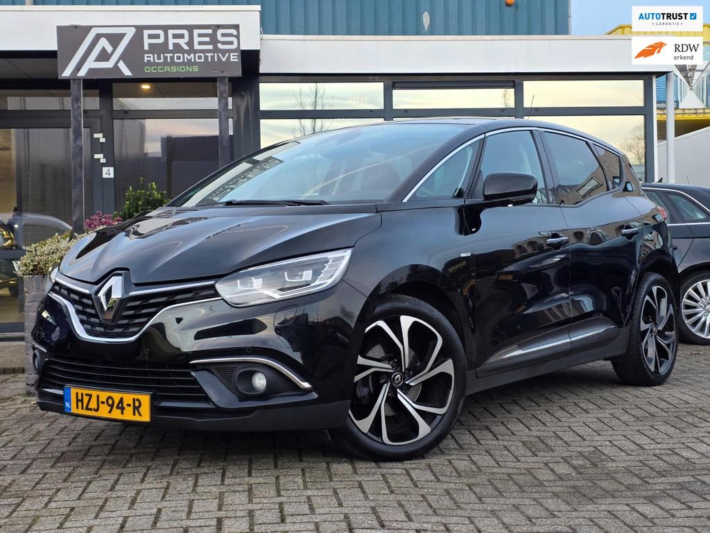 Renault SCENIC 1.3 TCe Bose |AUTOMAAT|HEAD-UP|PARK ASSIST, Euro 6, Leder en Stof, Zwart, Bedrijf