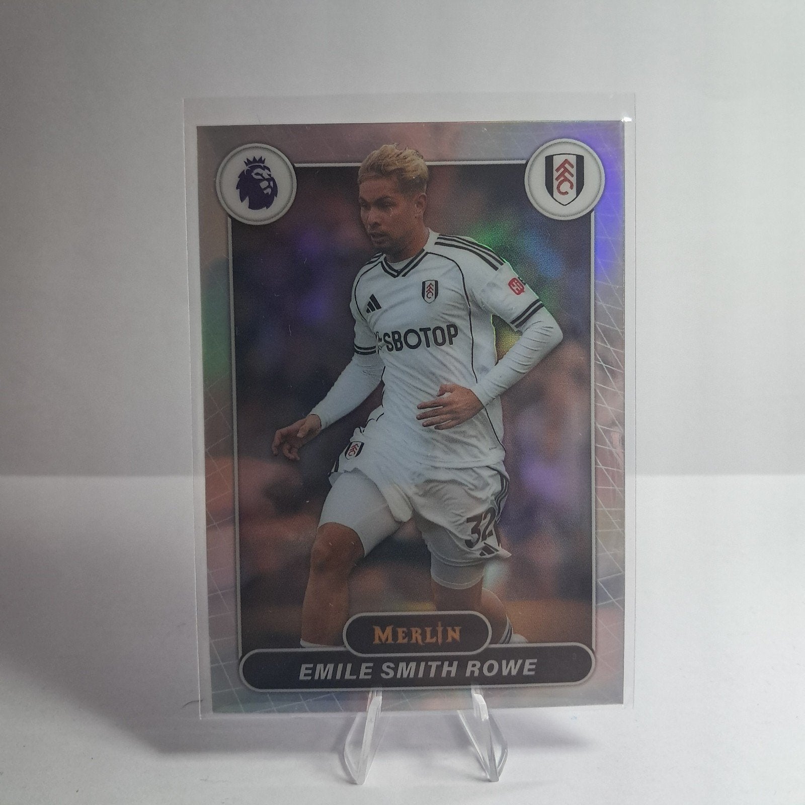 topps merlin premier league 25 26 smith rowe refractor, Ophalen of Verzenden, Nieuw, Plaatje