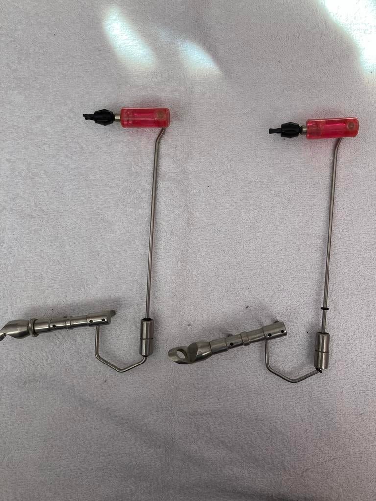 2x Swinger Set voor Karpervissen, Watersport en Boten, Ophalen of Verzenden, Gebruikt, Overige typen