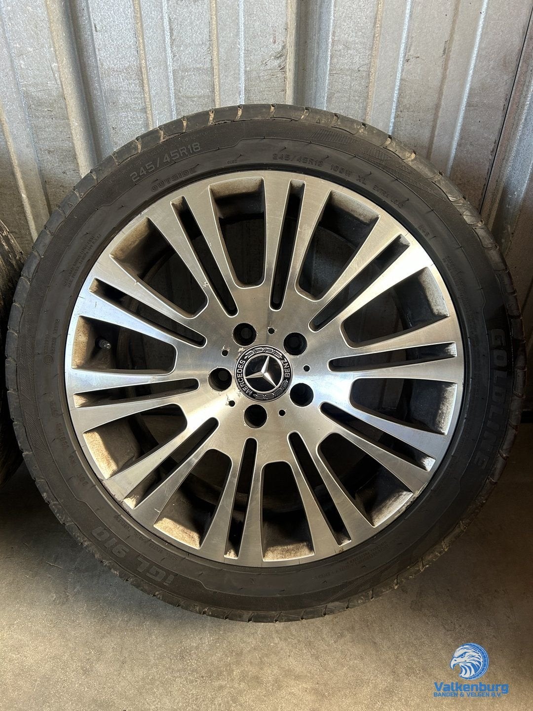 6.5mm! Mercedes Vito V-klasse W447 W639 TPMS 18 inch velgen, Auto-onderdelen, Banden en Velgen, 18 inch, -, -, Banden en Velgen