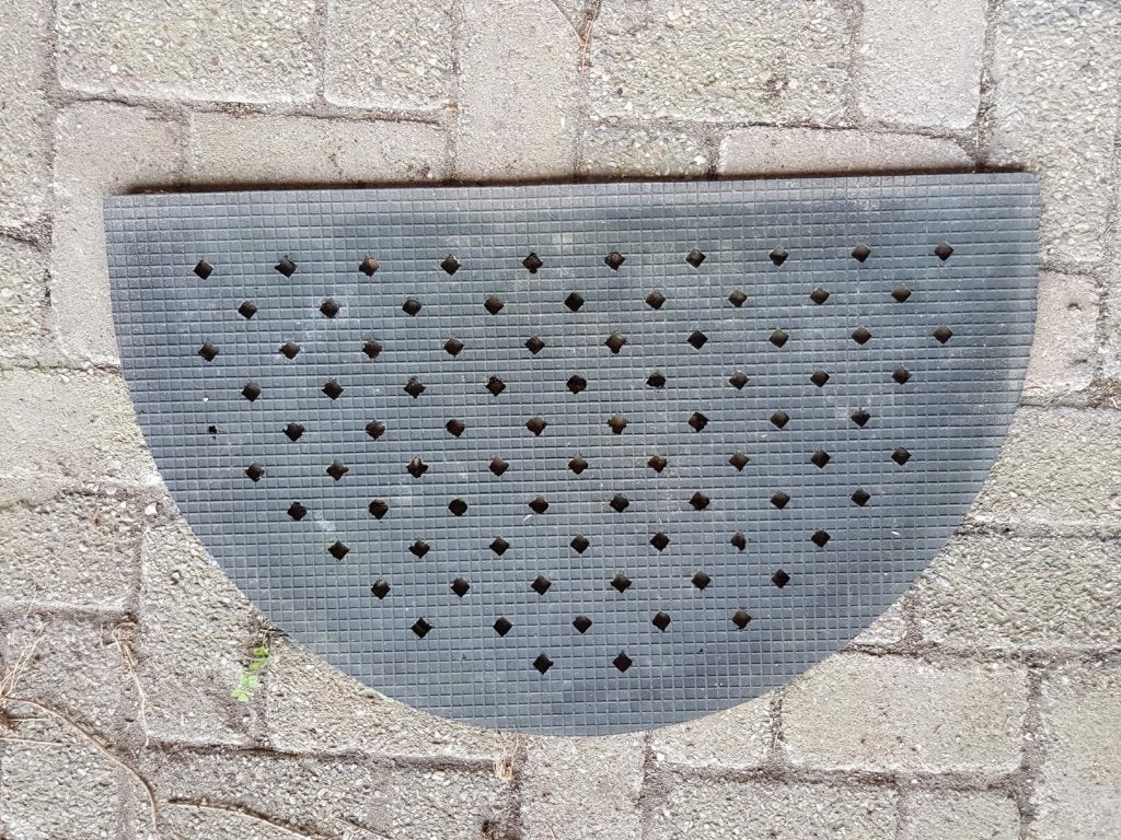 Rubberen mat, Ophalen of Verzenden, Gebruikt, Rubber
